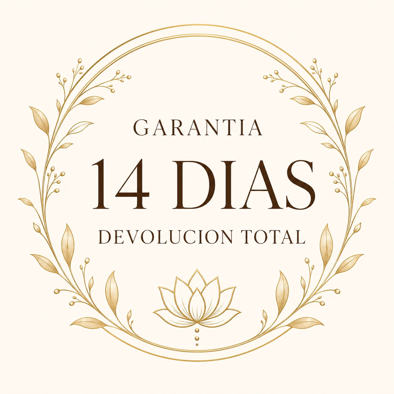 Garantía 14 días devolución total