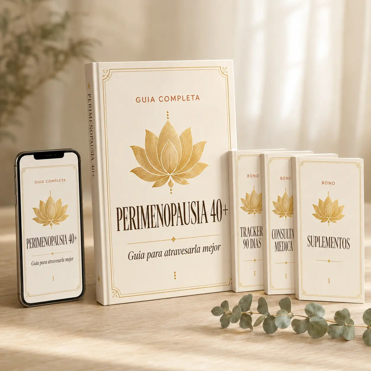 Gu&iacute;a Perimenopausia 40+ con 3 bonos incluidos